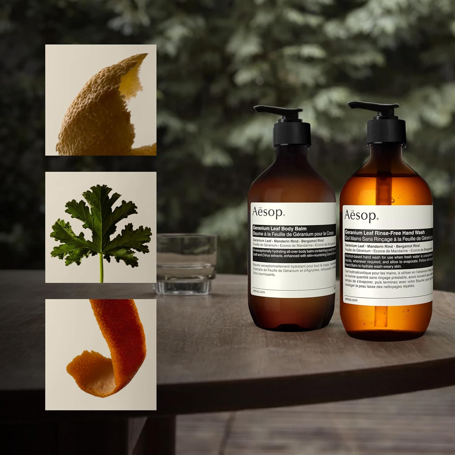 🌿Aesop Geranium Leaf Body Cleanser & Refill Duo伊索天竺葵叶沐浴套装