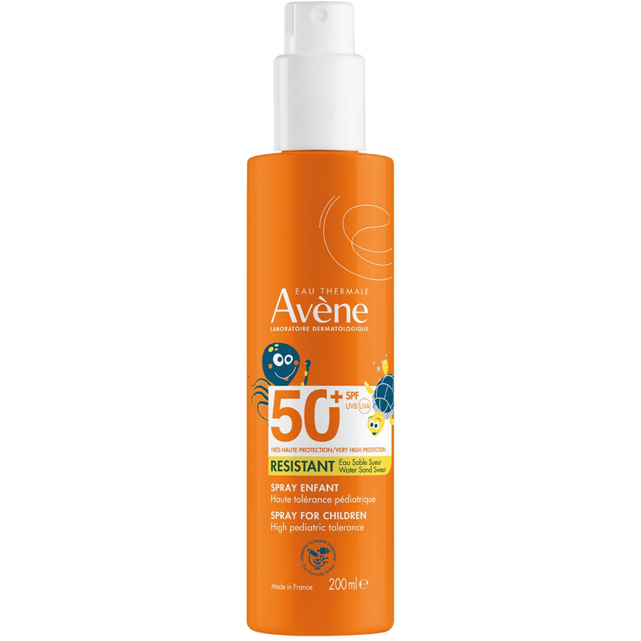 夏天出门保护娇嫩皮肤，安全不刺激！Avène Kinder-Sonnenspray SPF50+雅漾儿童防晒喷雾200ml