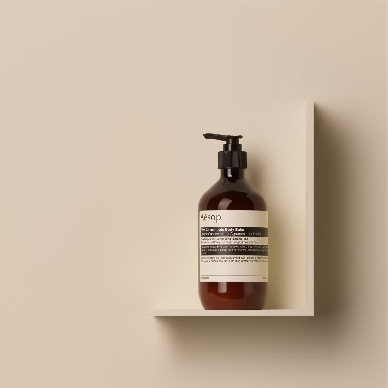 🍊把清晨柑橘涂在肌肤上！Aesop Rind Concentrate Body Balm 身体乳500ml