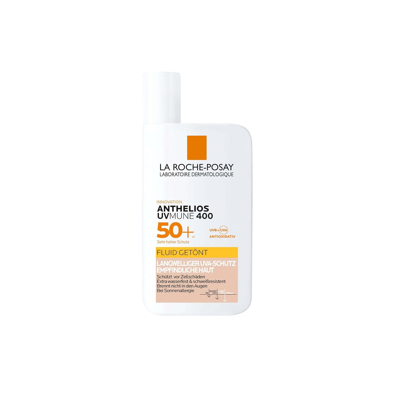 ☀️防晒润色大哥大！La Roche-Posay 理肤泉 Anthelios UVMune 400 润色隐形防晒50ml
