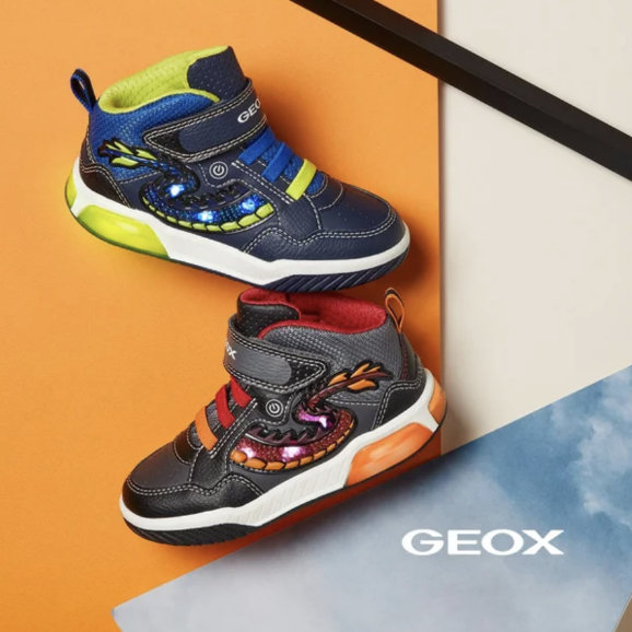 来Geox购买全家的鞋履！