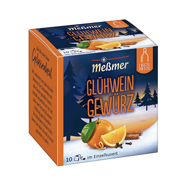 是圣诞市场的味道！Meßmer圣诞红酒Glühwein茶包