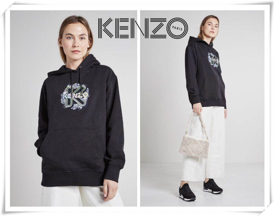Kenzo Dove Grey x Kansai Yamamoto 3 Head Tiger Sweatshirt