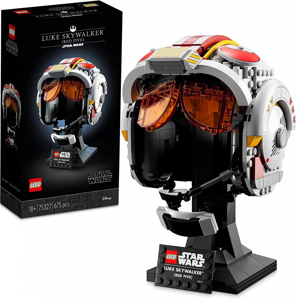 LEGO 75327星球大战系列 卢克天行者头盔