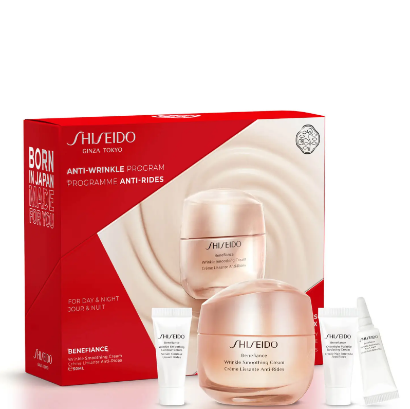 Shiseido资生堂 盼丽风姿面霜轻盈版套盒 抗皱小雷达