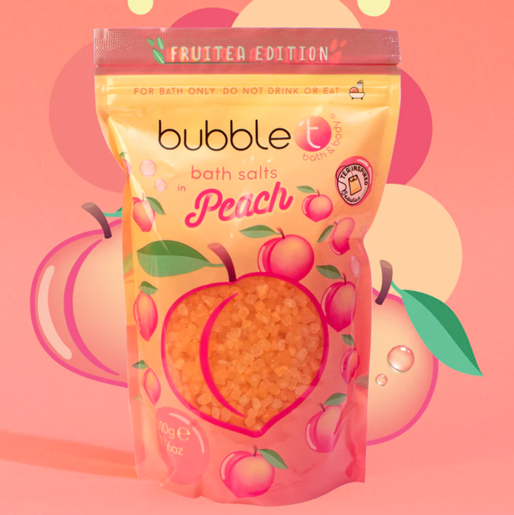 Bubble T Peach桃子浴盐500g
