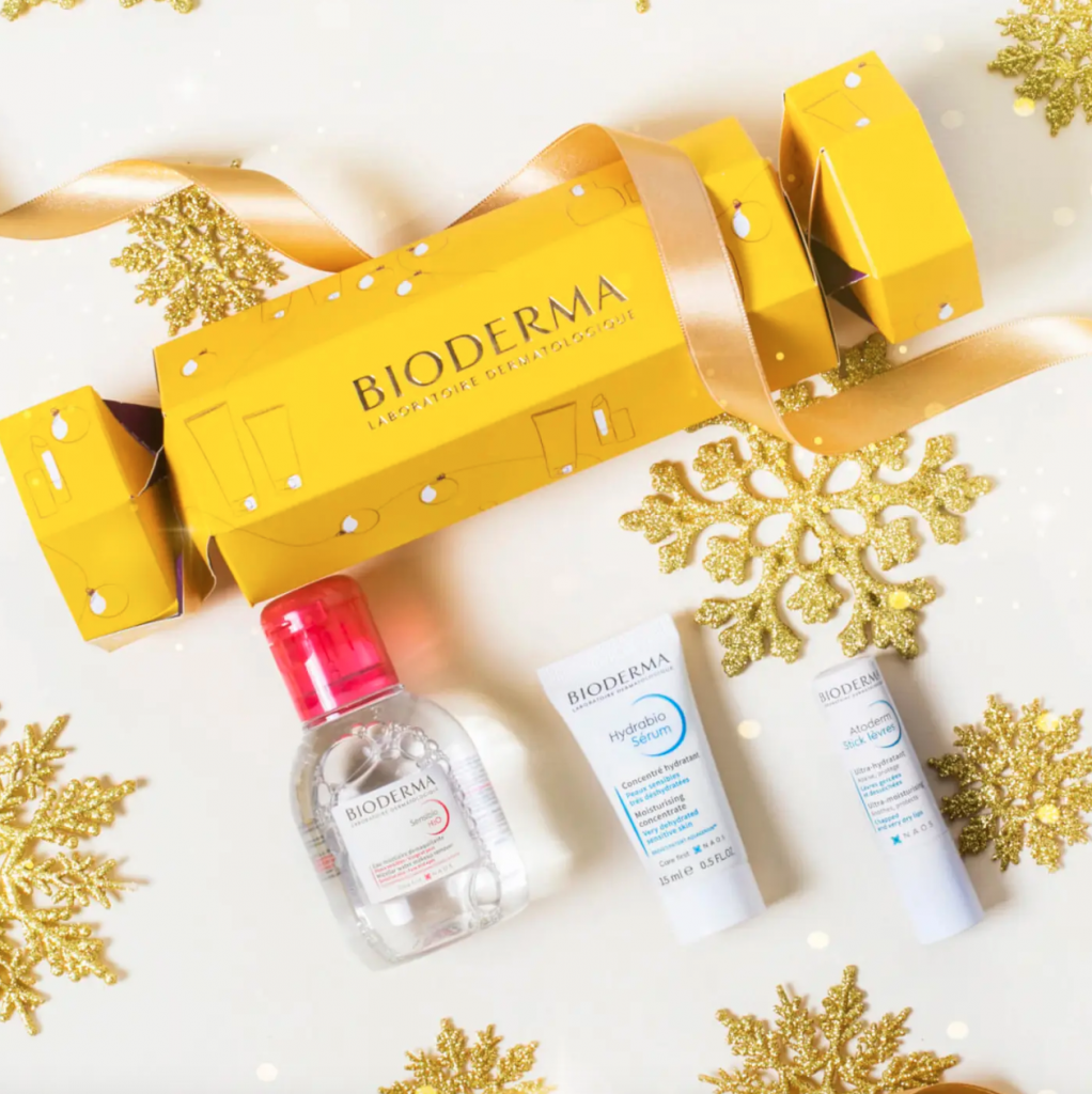 可爱上新！Bioderma/贝德玛圣诞护肤小礼盒 包含粉瓶卸妆水！