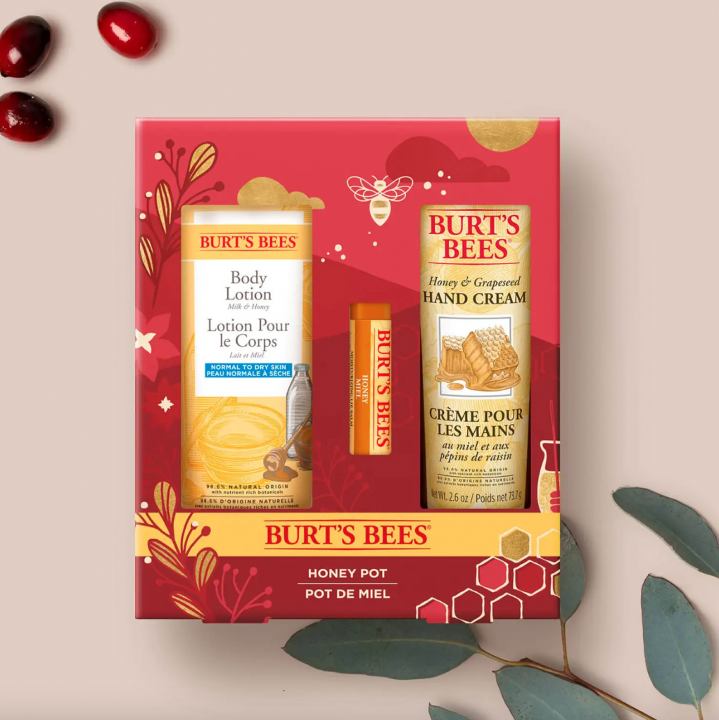 天然“蜜”籍，呵护你的肌肤小细节！Burt’s Bees「圣诞限定」蜂蜜护肤套装