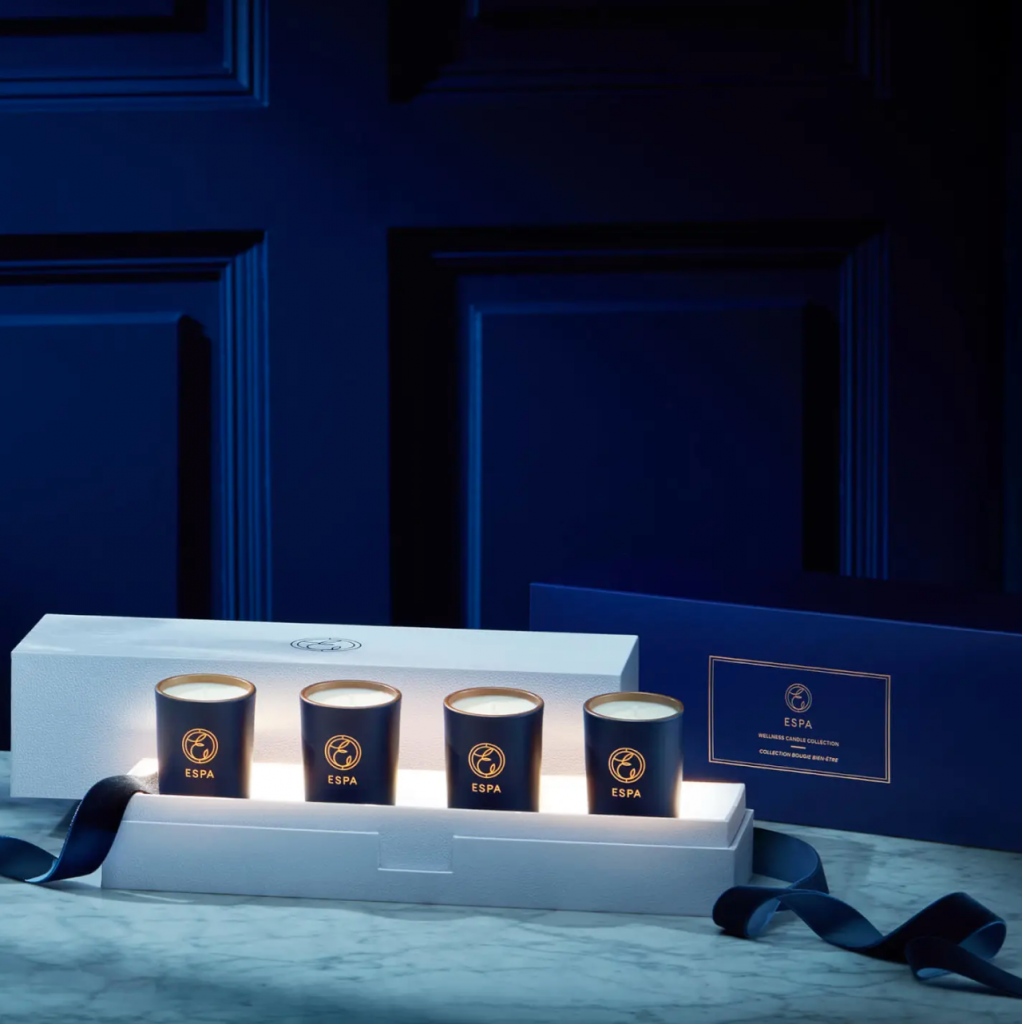100%的天然蜡手工浇灌｜ESPA香氛蜡烛全新限定礼盒