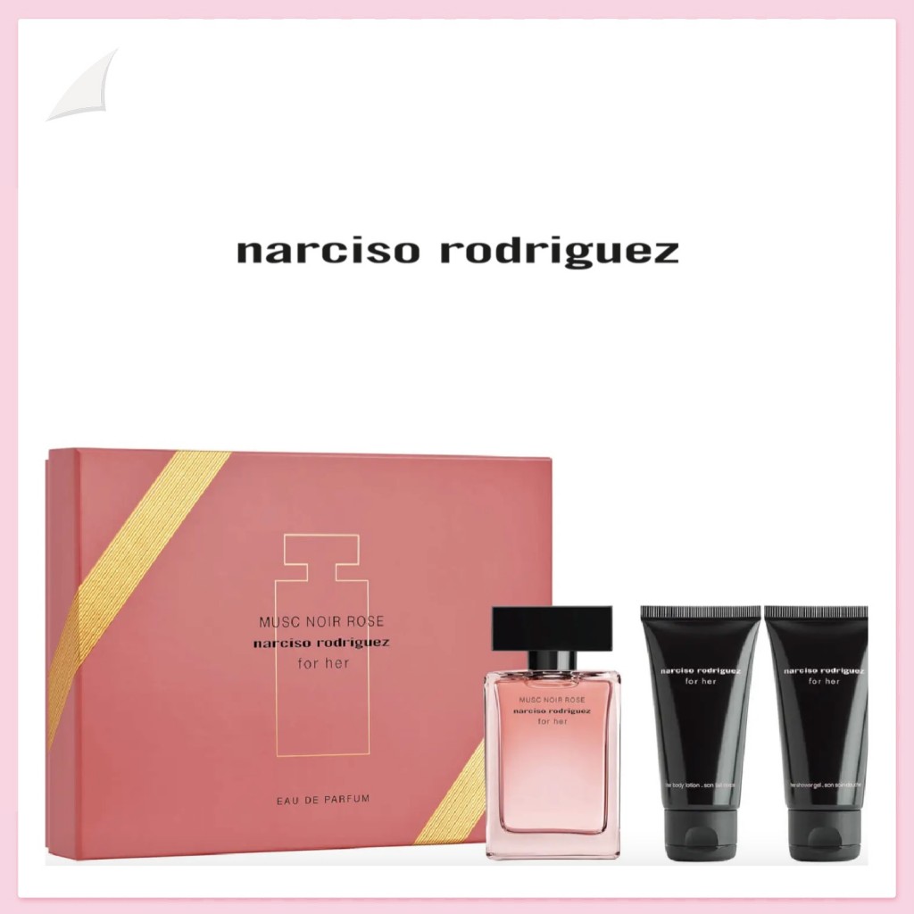新香速递！Narciso Rodriguez/纳西素「深邃麝香玫瑰EDP」香水礼盒