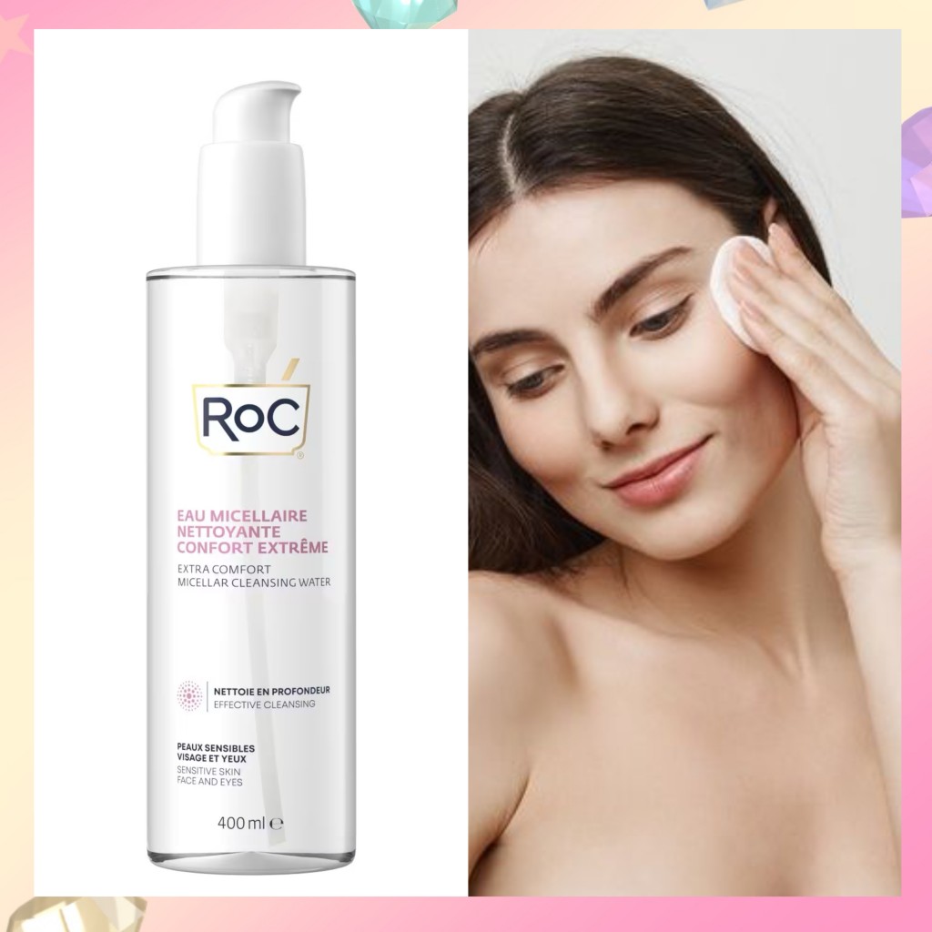 发现温和不刺激卸妆水宝藏！RoC – 超舒适微粒胶束卸妆水