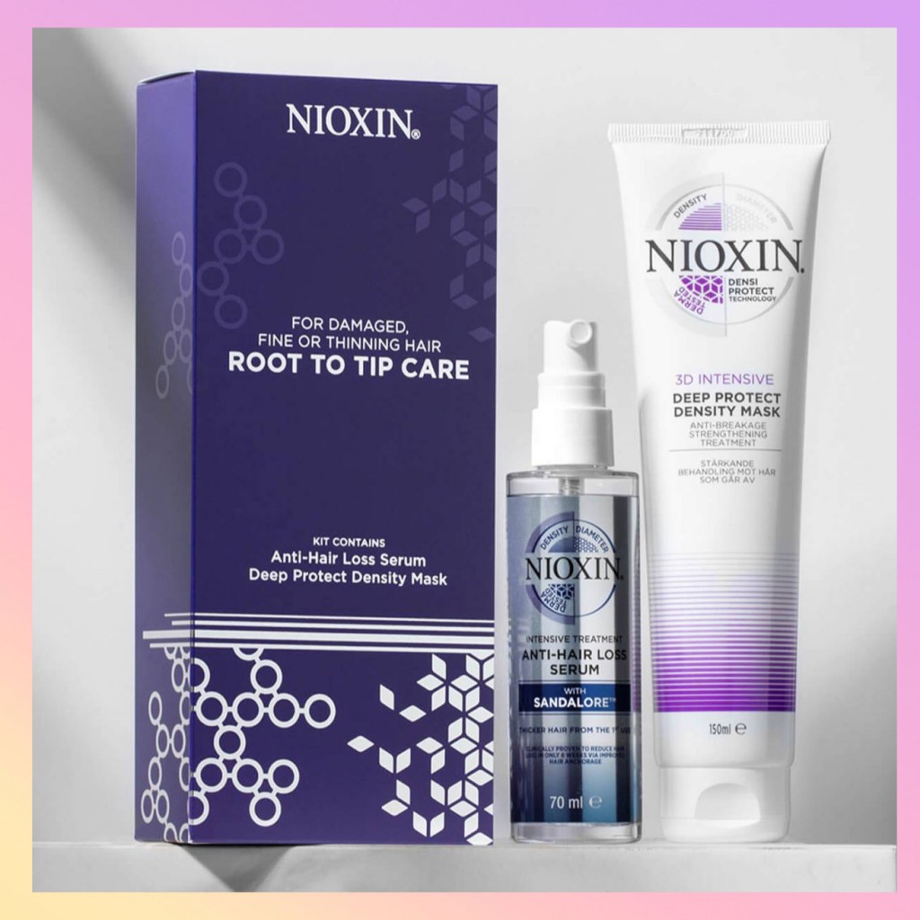 不只照顾发丝，更关注头皮健康！专业护发大师 NIOXIN 防脱修护套装