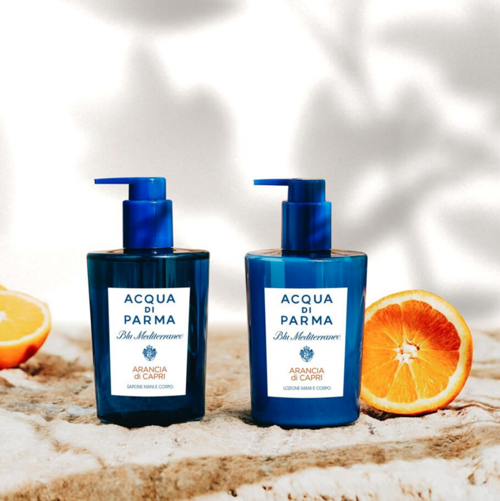 ACQUA DI PARMA/帕尔玛之水 蓝色地中海「卡普里岛橙」沐浴&洗手液300ml