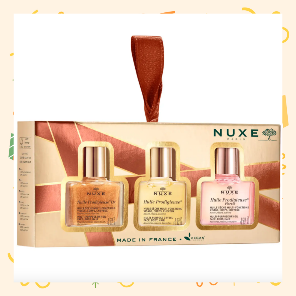 法式鎏金“肌”密，在线公开！NUXE/欧树 万能护肤油「3瓶装」