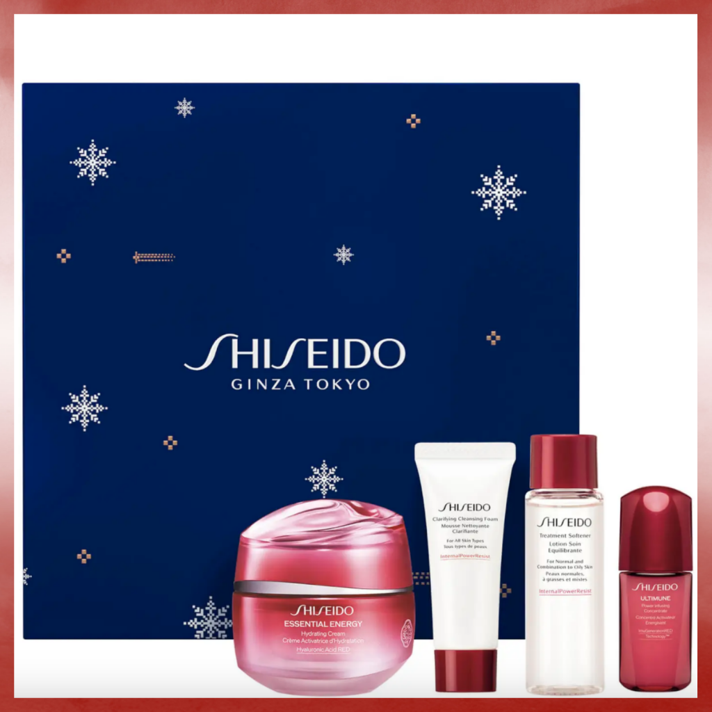 将祝愿化作一份专属心选臻礼🎁 Shiseido/资生堂 鲜润赋活透润霜礼盒