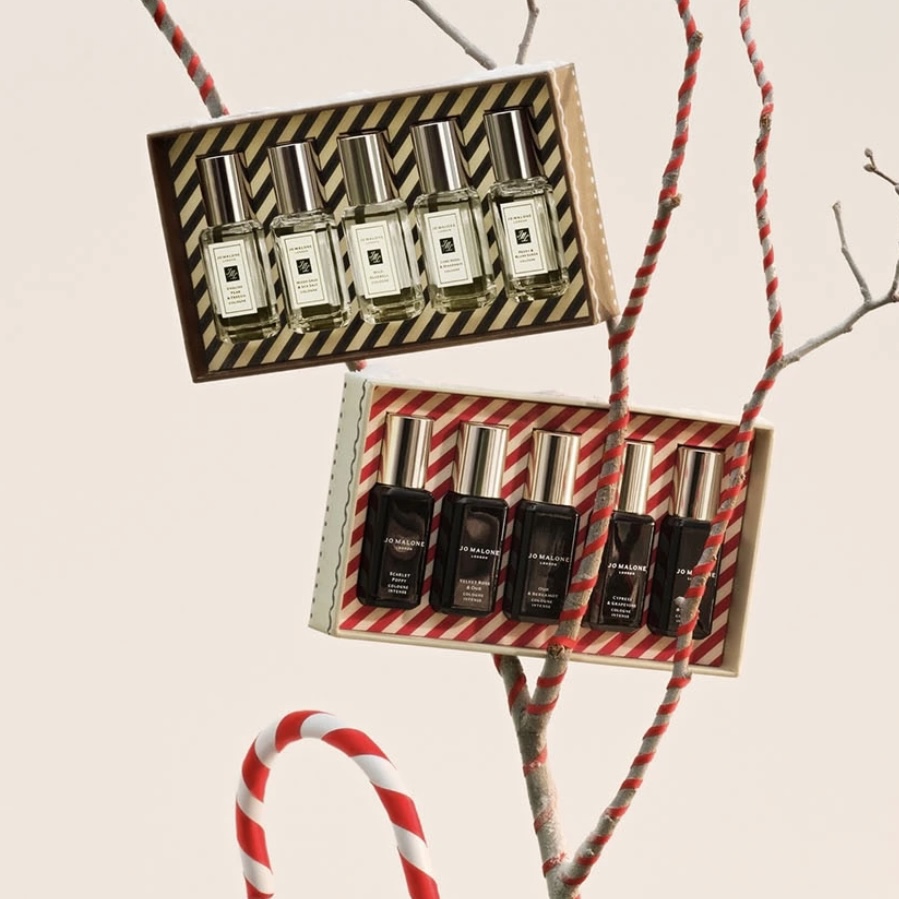 条纹缎带将节日温馨缠绕🎀 JO MALONE/祖玛珑「馥郁香氛限定礼盒」