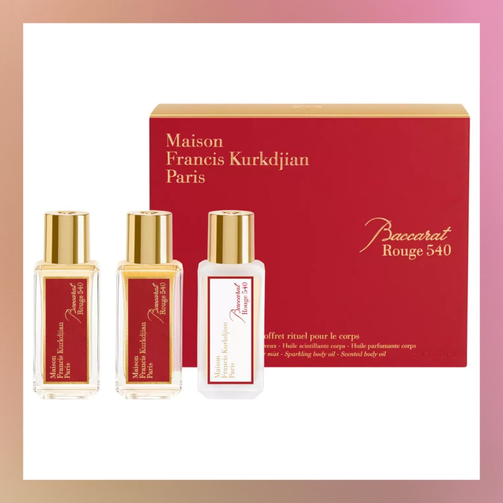 逢喷必被问！资深香粉必推！Maison Francis Kurkdjian #Baccarat Rouge 540香氛套装