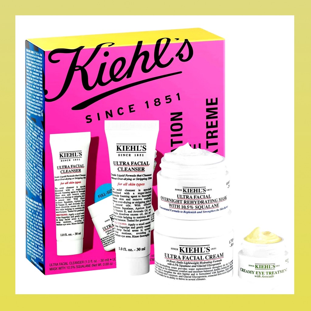 💦换季护肤必备！Kiehl’s/科颜氏 极致补水套装