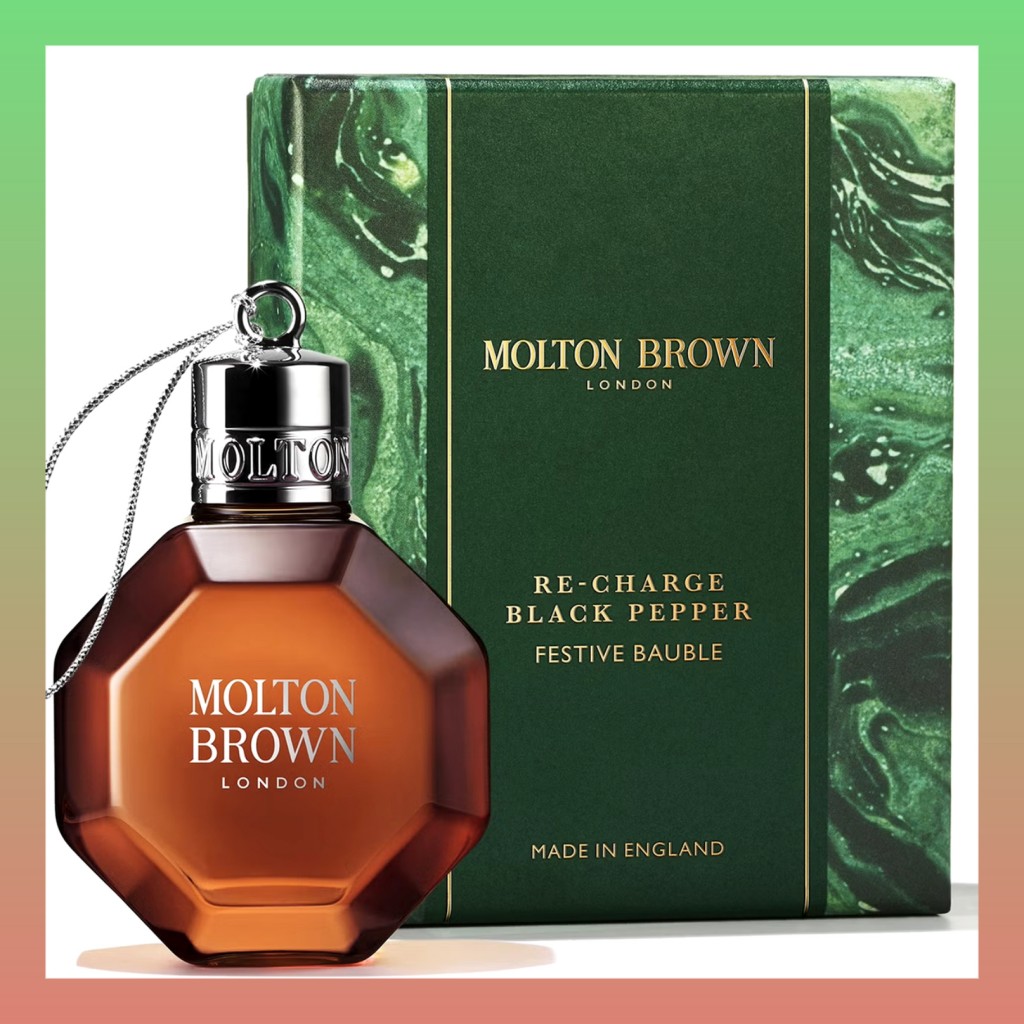 衣服都会变香的神仙沐浴露！Molton Brown「黑胡椒」圣诞限定香氛球 75ml装