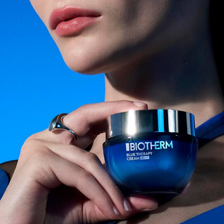 秋冬肌肤松弛干燥别划走！Biotherm/碧欧泉 蓝泉修复晚霜