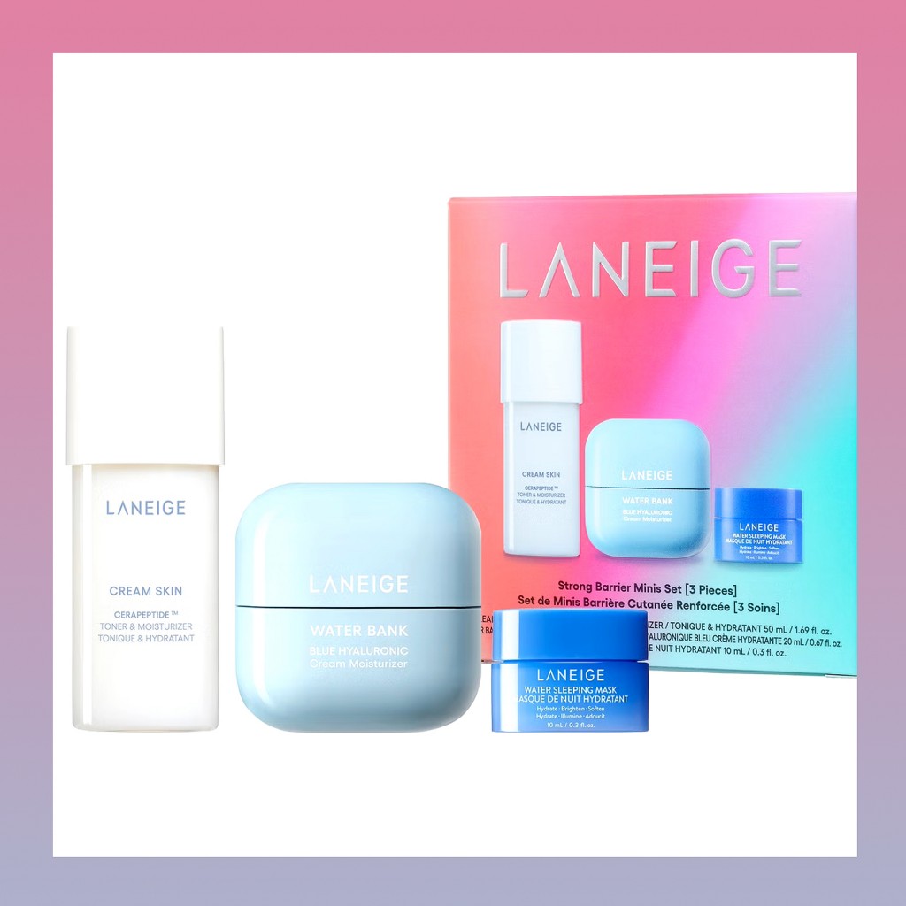 美国权威美妆年度Allure大赏单品！10月主推！LANEIGE/兰芝 水嫩修护套装