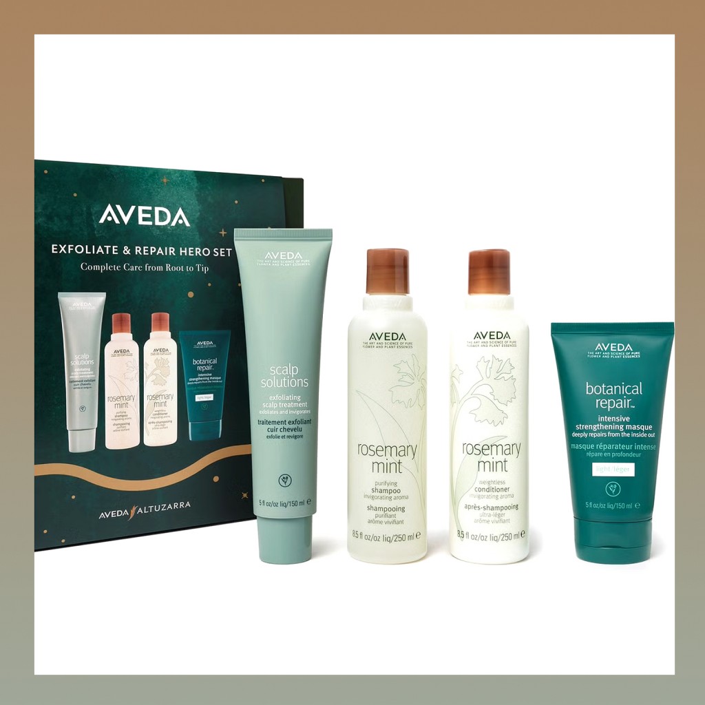 先清后养这招好绝❗️Aveda 迷迭薄荷洗发护发套装