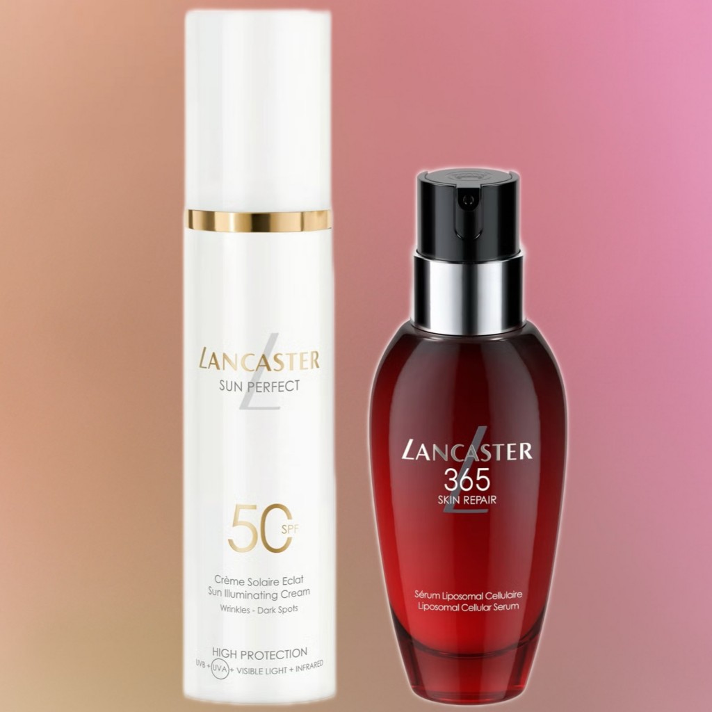 懒人发光 CP 锁死🔒Lancaster/兰嘉丝汀 防晒精华套装