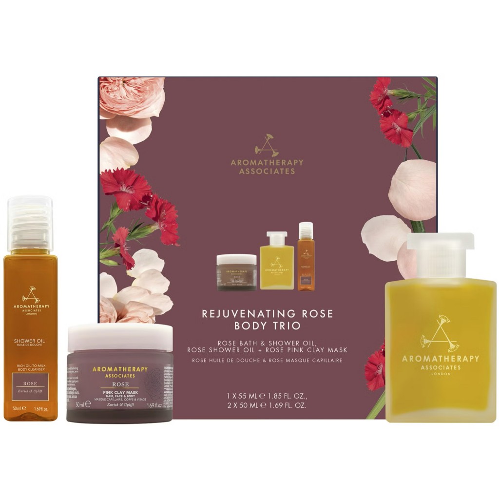 浴室是最好的个人能量提升地 🛁 Aromatherapy Associates「焕活玫瑰身体三重奏礼盒」