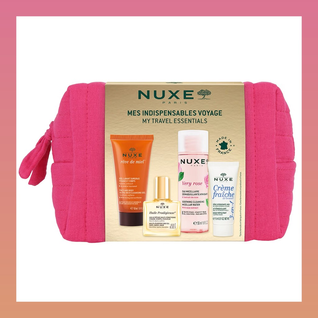 法式护肤万能宝箱！NUXE 欧树「旅行必备套装」
