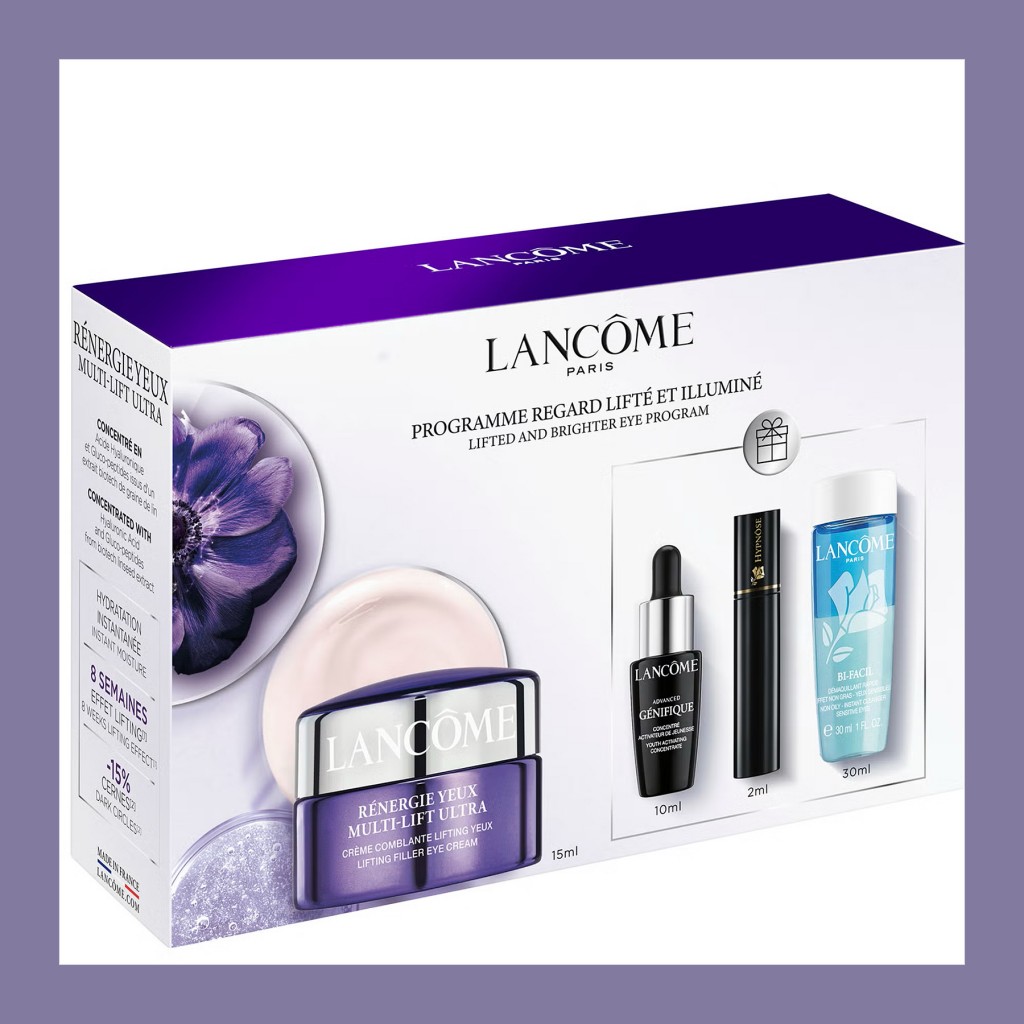眼纹星人狂喜！Lancôme/兰蔻 全新「塑颜多肽护眼礼盒」